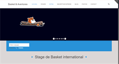 Desktop Screenshot of basketaventures.com