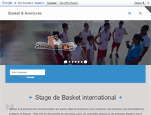 Tablet Screenshot of basketaventures.com